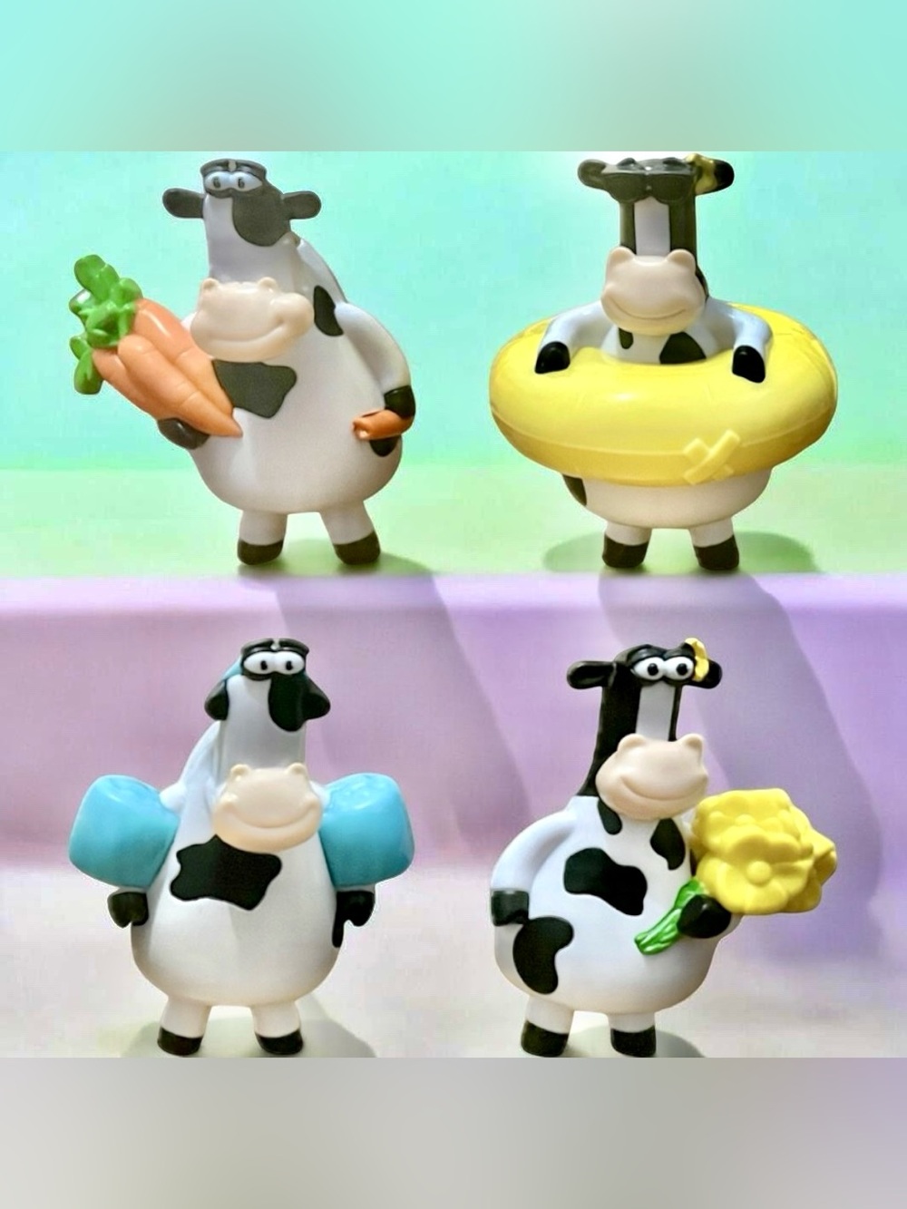 Chick-Fil-A Cow Pals Toys - Set of 4